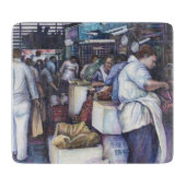 Planche À Découper Soupe à la tête de poisson, Singapour (Devant)