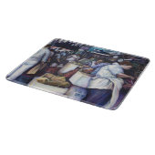 Planche À Découper Soupe à la tête de poisson, Singapour (Coin)