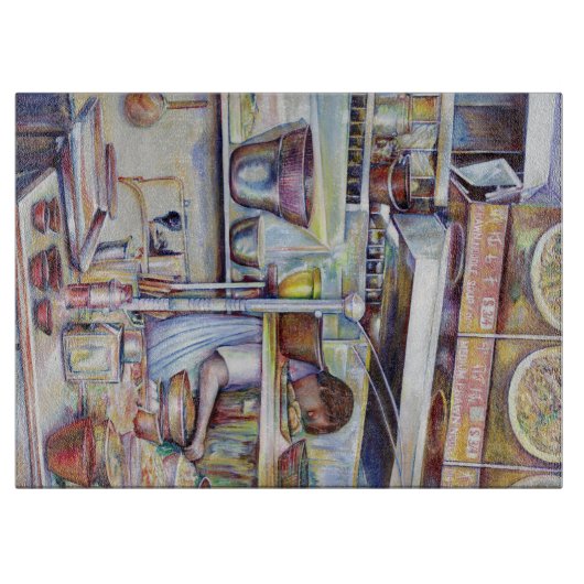 Planche À Découper Soupe de queue de porc à Singapour (Devant)