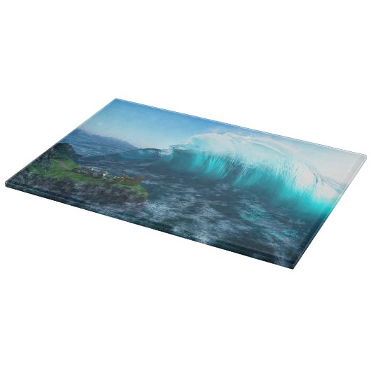 Planche À Découper Sous la Commission de coupe des vagues (Coin)