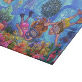 Planche À Découper Sous la mer (Coin)