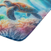 Planche À Découper Sous la tortue de mer (Coin)