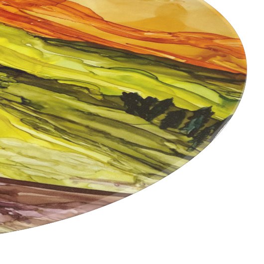 Planche À Découper Sous le soleil toscan (Coin)