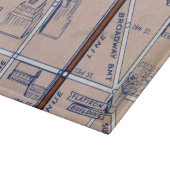 PLANCHE À DÉCOUPER SOUTERRAIN MAP, 1940 2 DE NEW YORK (Coin)