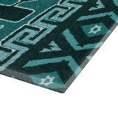 Planche À Découper Southwestern Design Aztec Turquoise Tribal Motif (Coin)