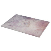 Planche À Découper Souvenirs : Gerbera Flower + Peacock Feather (Coin)