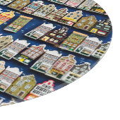 Planche À Découper souvenirs hollandais, scène de rue à Amsterdam. (Coin)