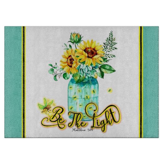 Planche À Découper Soyez La Lumière (Devant)