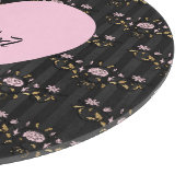 Planche À Découper Soyez un Coeur Rose sur de minuscules Roses et des (Coin)