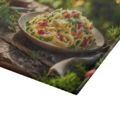 Planche À Découper Spaghetti avec sardines et fenouil (Coin)