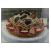 Planche À Découper Spaghetti japonais et gâteau aux fraises (Devant)