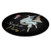 Planche À Découper SPAGHETTI PARTY CUISINE ITALIENNE, RESTAURANT Noir (Coin)