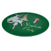 Planche À Découper SPAGHETTI PARTY CUISINE ITALIENNE, RESTAURANT, Ver (Coin)