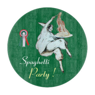 Planche À Découper SPAGHETTI PARTY CUISINE ITALIENNE, RESTAURANT Vert