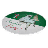 Planche À Découper SPAGHETTI PARTY CUISINE ITALIENNE, RESTAURANT Vert (Coin)