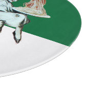 Planche À Découper SPAGHETTI PARTY CUISINE ITALIENNE, RESTAURANT Vert (Coin)