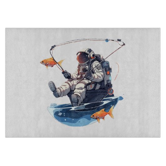 Planche À Découper spationaute (Devant)