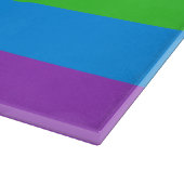 Planche À Découper Spectre de verre de fierté (Coin)