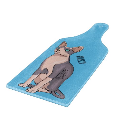 Planche À Découper Sphynx cat (Coin)