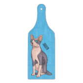 Planche À Découper Sphynx cat (Devant)