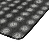 Planche À Découper Spirale Noire Et Blanche (Coin)