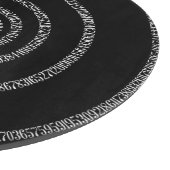 Planche À Découper Spirale pour Pi en style noir (Coin)