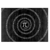 Planche À Découper Spirale pour Pi en style noir (Devant)