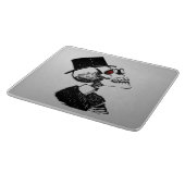 Planche À Découper Squelette des yeux rouges (Coin)