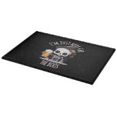 Planche À Découper Squelette Mignon Halloween Oktoberfest (Coin)