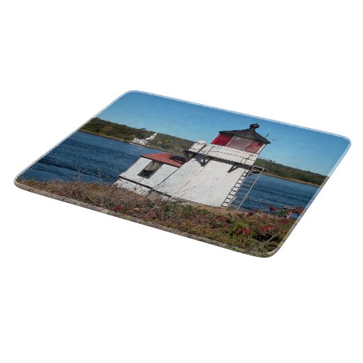 Planche À Découper Squirrel Point Lighthouse Maine Cutboard (Coin)