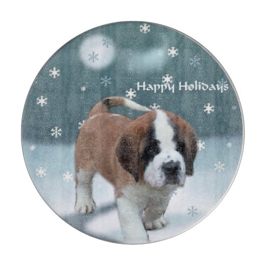 Planche À Découper St Bernard Noël (Devant)