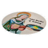 Planche À Découper St. Martha de Béthanie dans sa cuisine (Det; Plain (Coin)