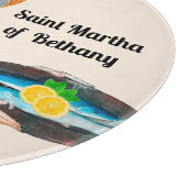 Planche À Découper St. Martha de Béthanie dans sa cuisine (Det; Plain (Coin)
