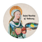 Planche À Découper St. Martha de Béthanie dans sa cuisine (Det; Plain (Devant)