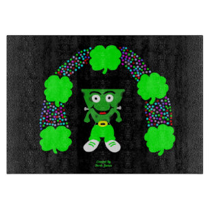 Planche À Découper St. Patrick's FrankenCheese Cutting Board