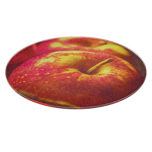 Planche À Découper "Stack of Red Apples Fruit" Photo mignonne. Comman (Coin)