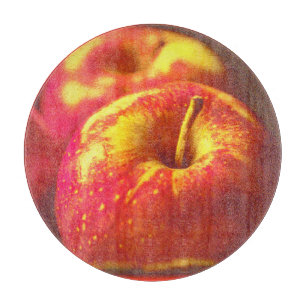 Planche À Découper "Stack of Red Apples Fruit" Photo mignonne. Comman