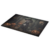 Planche À Découper Staffordshire Terrier Citrouilles Halloween effray (Coin)