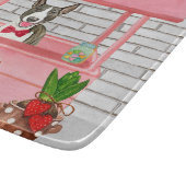Planche À Découper Stand de baisers de la Saint-Valentin pour chien B (Coin)