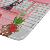 Planche À Découper Stand de baisers de la Saint-Valentin pour chien D (Coin)