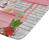 Planche À Découper Stand de baisers pour la Saint-Valentin pour chien (Coin)