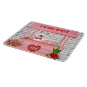 Planche À Découper Stand de baisers pour la Saint-Valentin pour chien (Coin)