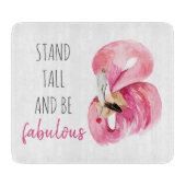 Planche À Découper Stand Exotique Moderne Haut Et Être Fabuleux Flama (Devant)