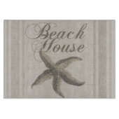 Planche À Découper Starfish Beach House Plage Côté Côte (Devant)