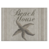 Planche À Découper Starfish Beach House Plage Côté Côte (Devant)