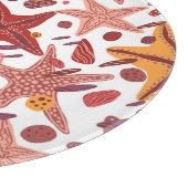 Planche À Découper Starfish Shells : Motif scandinave (Coin)