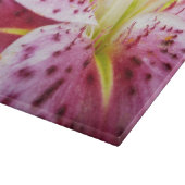 Planche À Découper Stargazer Lily brillant Magenta Floral (Coin)
