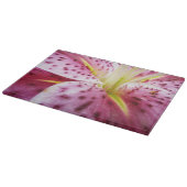 Planche À Découper Stargazer Lily brillant Magenta Floral (Coin)
