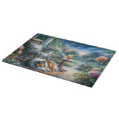 Planche À Découper Starlit Garden Porch Sheltie Dream (Coin)