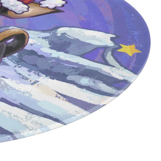 Planche À Découper Starry Night Festive Chihuahua (Coin)